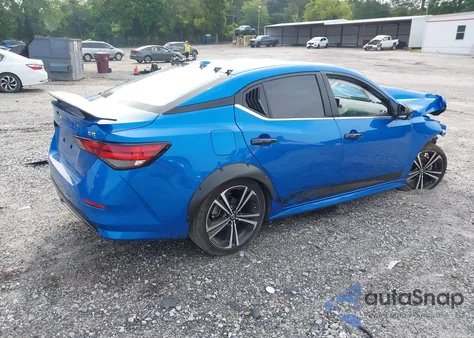 2021 Nissan Sentra Sr Xtronic Cvt из США, поврежденный, VIN 3N1AB8DV2MY223058